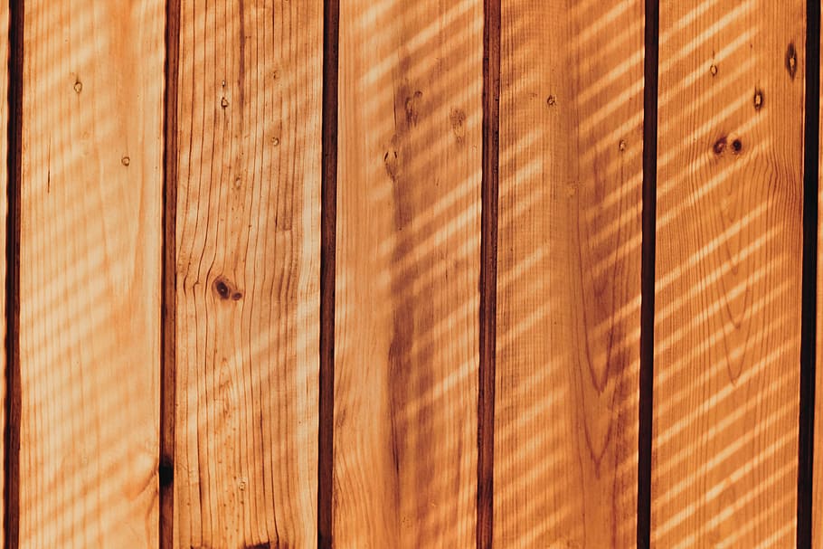 brown wooden wall, pattern, sunlight, line, repetitive, wood - material HD wallpaper