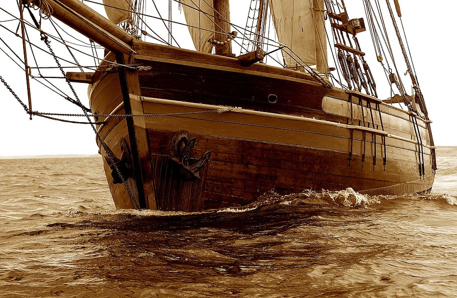 sailing ship, bertine, tønsberg, nautical vessel, water, sea HD wallpaper