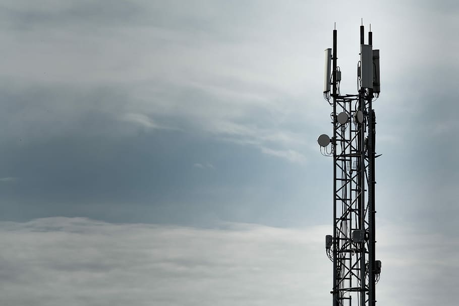 Mobile Radio Transmitters, Handynetz, mobile phone mast, mobile stations, HD wallpaper