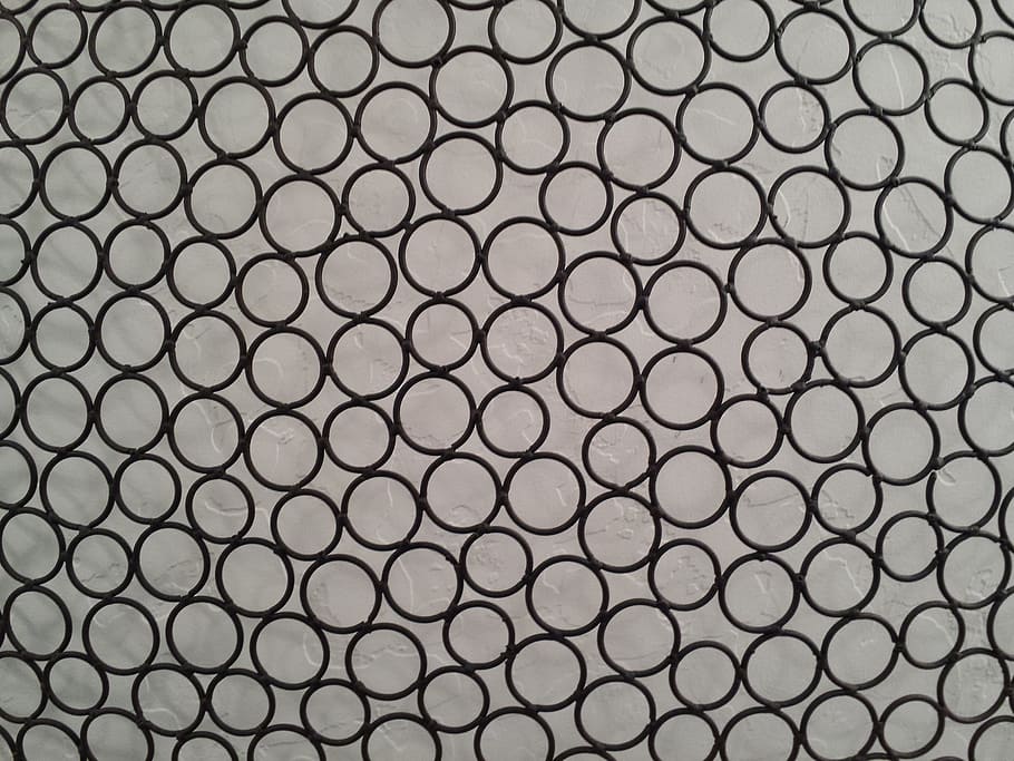 Wire, Background, Circles, Fence, art, backgrounds, pattern HD wallpaper