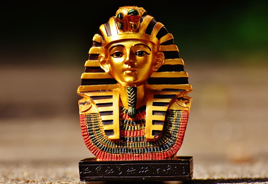 statue, egypt, figure, egyptian, pharaonic, head, human representation, HD wallpaper