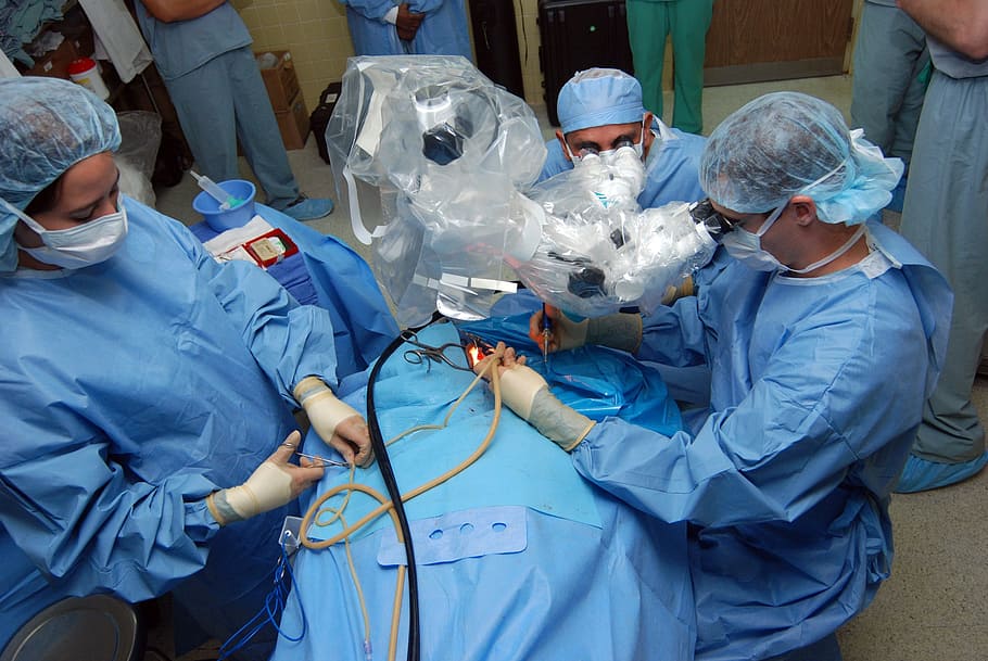 group of doctor making surgery operation, surgeons, medical, health