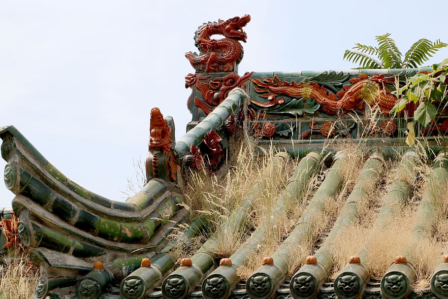 china, shaanxi, museum, sky, day, architecture, nature, built structure HD wallpaper
