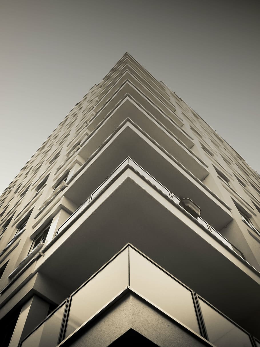 architecture, corner, building, home, facade, city, built structure HD wallpaper