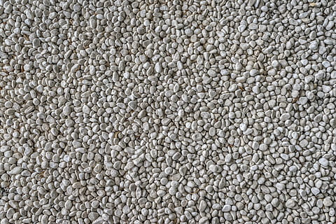 close-up photo of white pebbles, stone, gravel, pattern, texture HD wallpaper