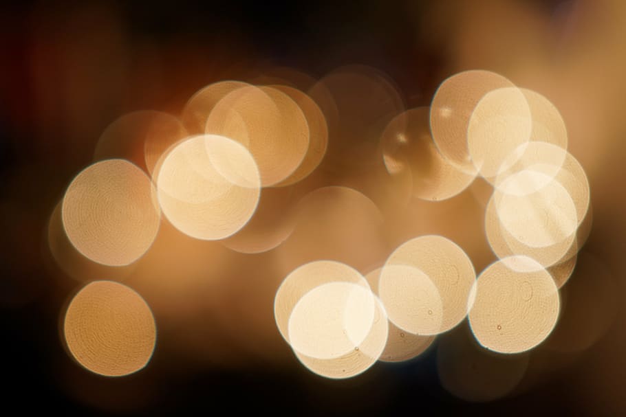 bokeh photography, light, blur, illuminated, glowing, defocused HD wallpaper