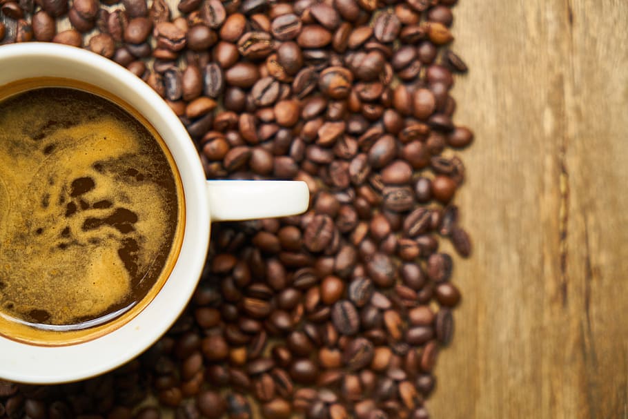 coffee, core, caffeine, morning, brown, wake, beverage, photo HD wallpaper