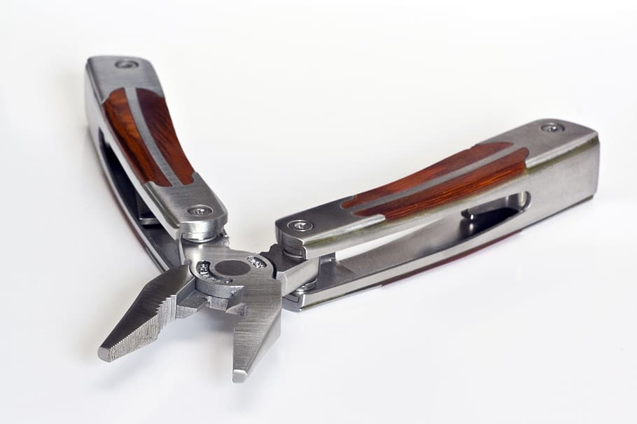 tool, bit, pliers, white background, studio shot, weapon, indoors HD wallpaper