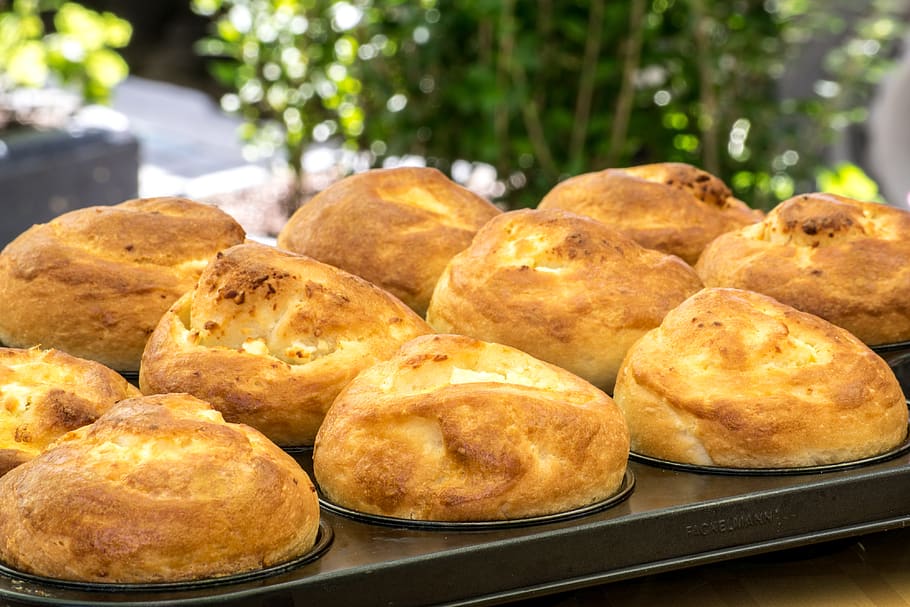 baked, breakfast, delicious, baking, bakery, snack, tasty, fresh HD wallpaper