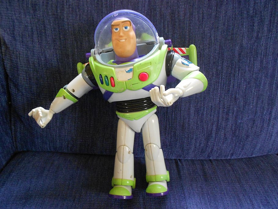 buzz lightyear, toy, plastic, play, children, fun, activity HD wallpaper