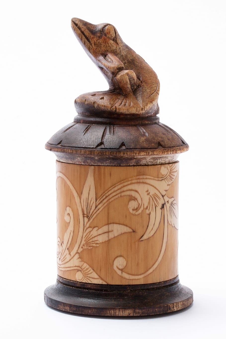 Vessel, Bamboo, Painted, Decorative, Old, craft, arts crafts HD wallpaper