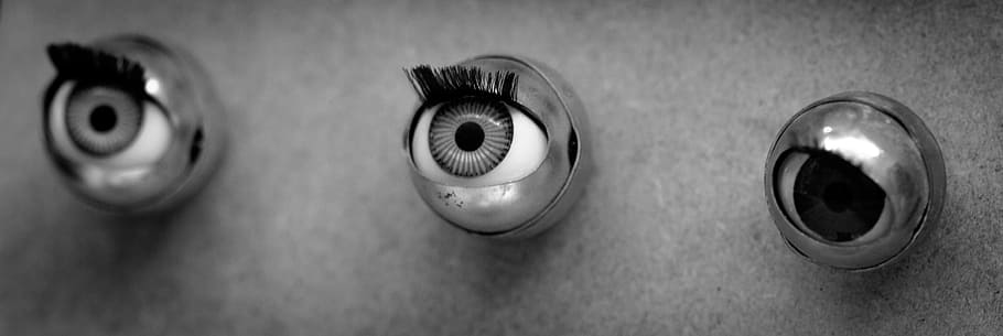 eye, eyes, eyeball, human eye, close-up, indoors, eyesight HD wallpaper