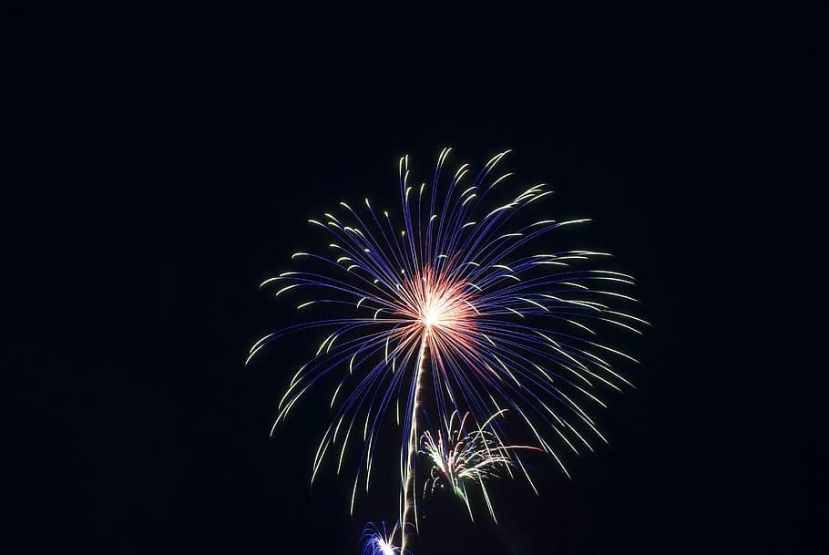 Fireworks, Explosion, Celebration, holidays, celebrate, firework display HD wallpaper