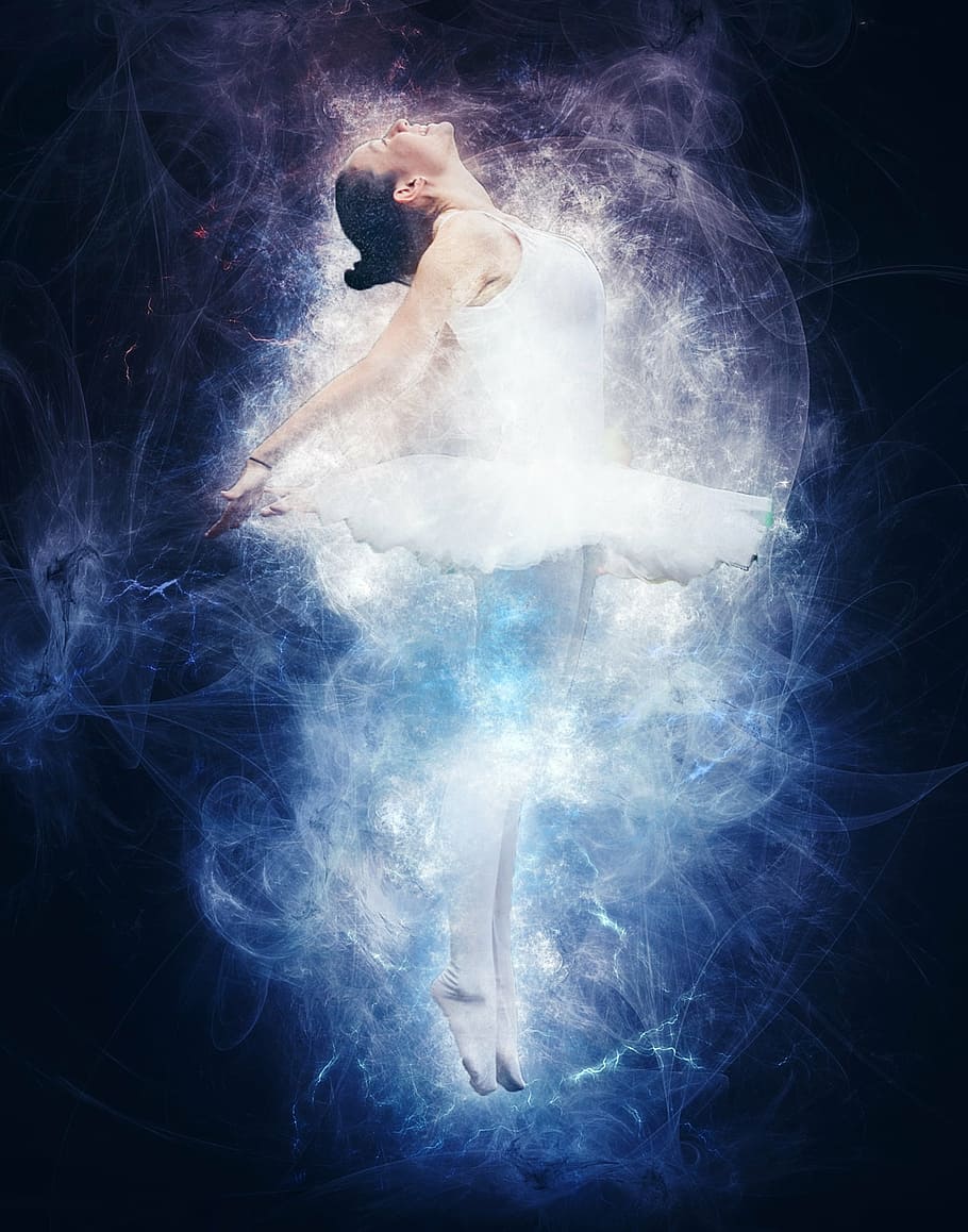 woman in white tutu dress, ballet dancer, poise, ballerina, performance, HD wallpaper