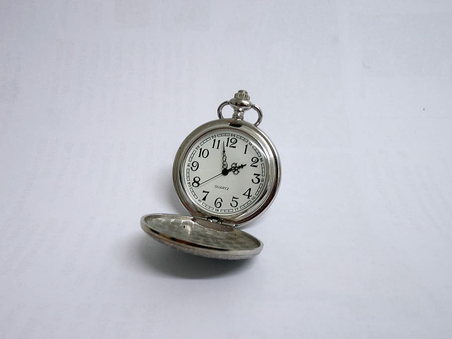 Pocket Watch, Time, Clock, Clock Face, nostalgia, time of, pointer