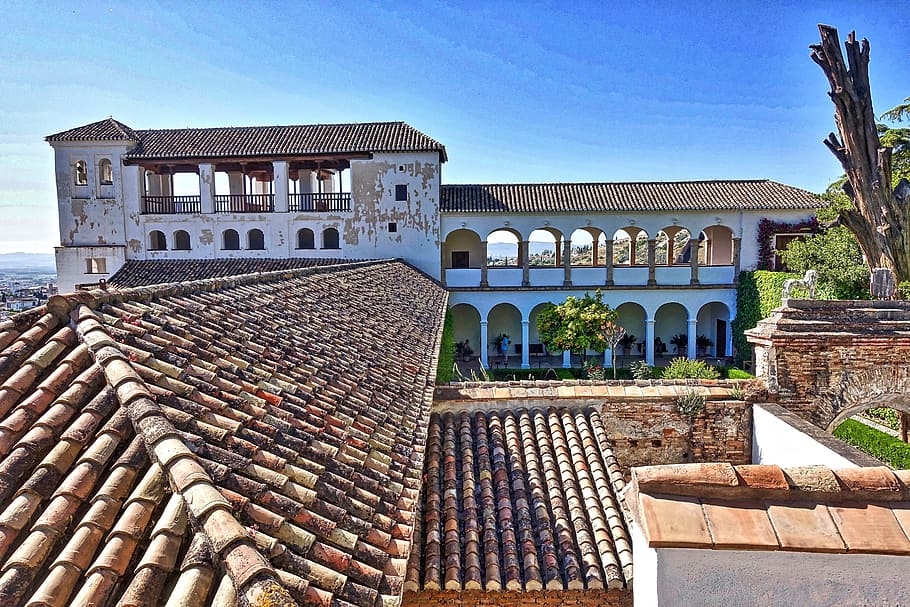 Palace, Facade, Architecture, Building, decoration, roof, europe HD wallpaper