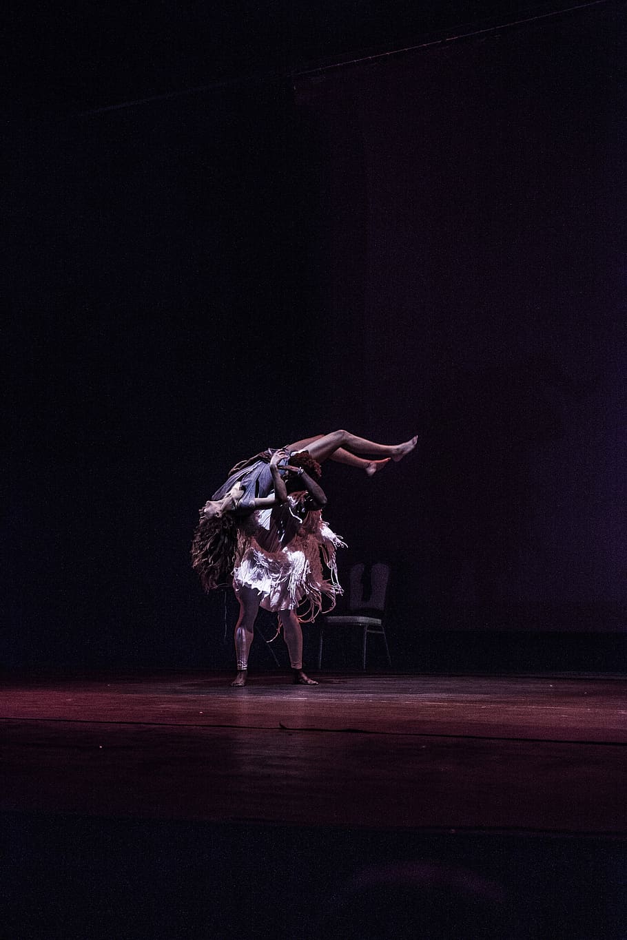 Caprice, two person performing on stage, performance, dance, art HD wallpaper