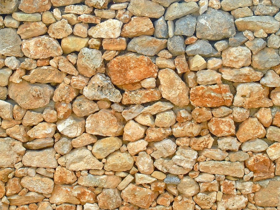 background, stone background, wall, dry stone wall, texture HD wallpaper