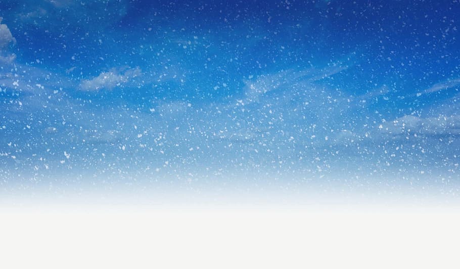 snow storm under blue sky, Cloud, Clouds, White, backgrounds HD wallpaper