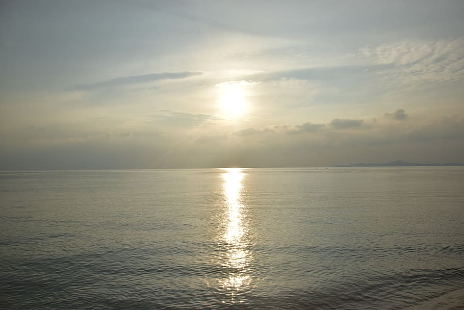 sea, beach, water, sky, tranquility, beauty in nature, scenics - nature HD wallpaper