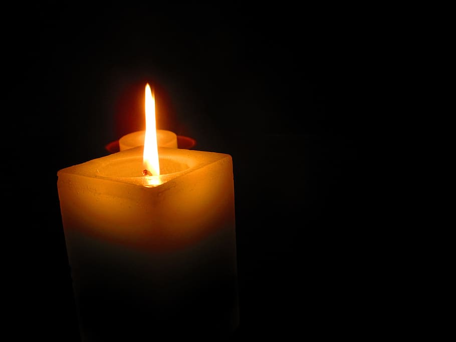 Candles, Light, Candlelight, Fire, illuminated, light of a candle HD wallpaper