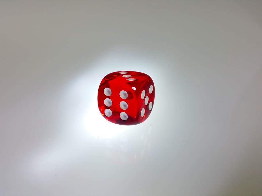 cube, red, luck, play, dice, studio shot, gambling, indoors HD wallpaper