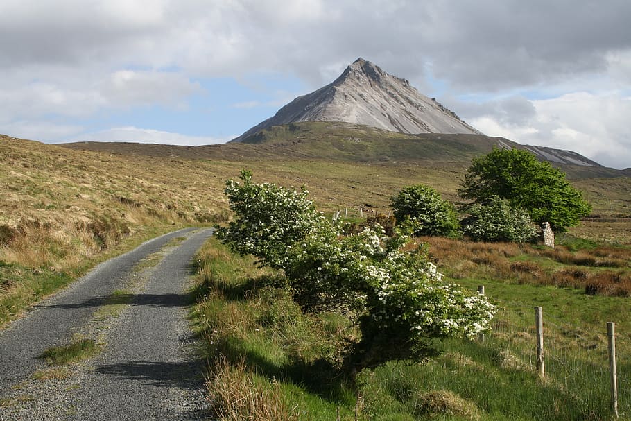 earthday, errigal, ireland, donegal, nature, mountain, landscape