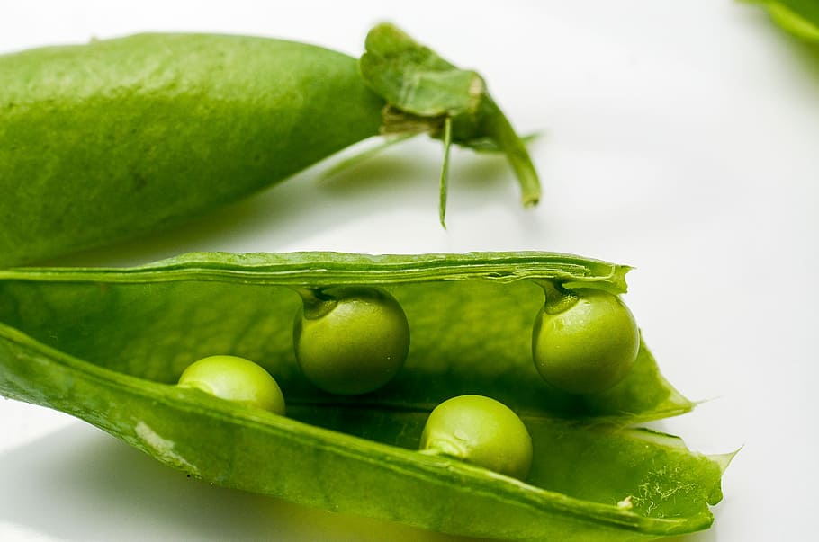 green peas inside pod, legume, vegetable, healthy, bean, food HD wallpaper