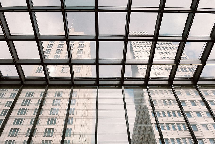 Berlin Potsdamer Platz, architecture and Cityscape, window, glass - Material HD wallpaper