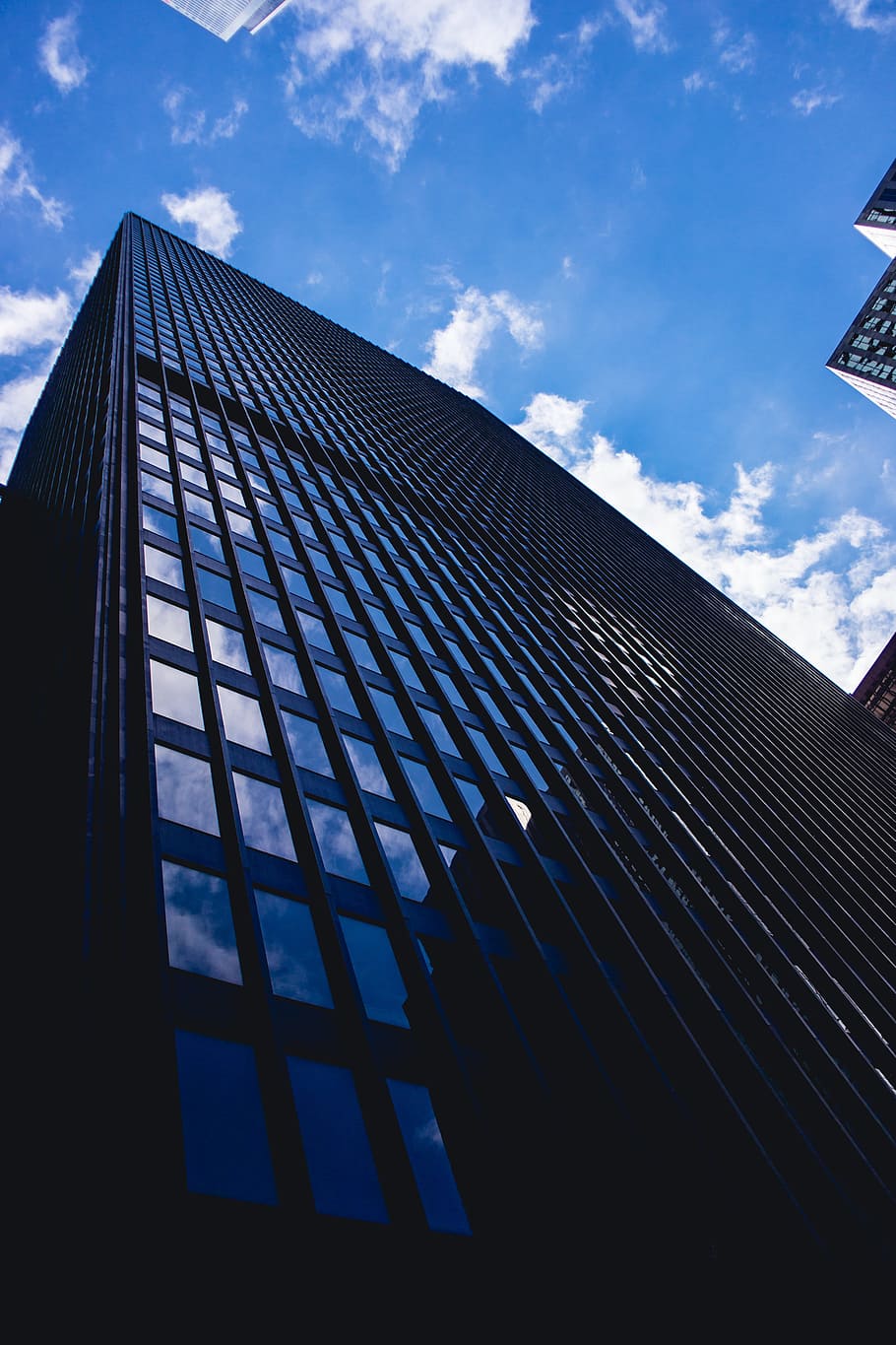 city, skyscraper, clouds, outdoor, architecture, building, buildings HD wallpaper