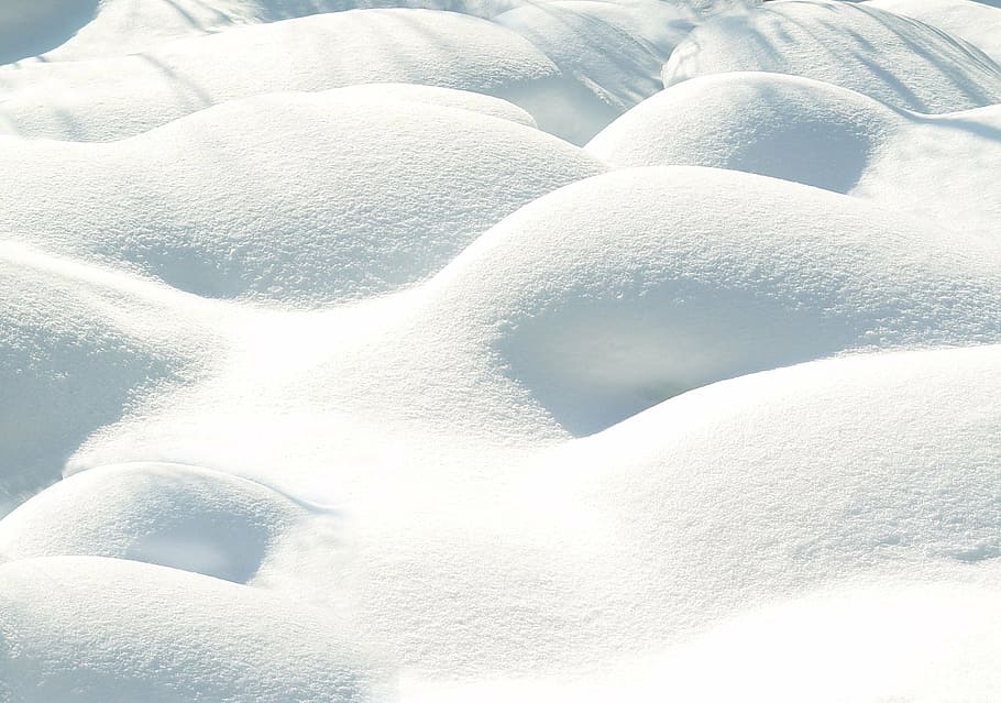 mountain covering withsnow, winter, nature, full frame, backgrounds HD wallpaper