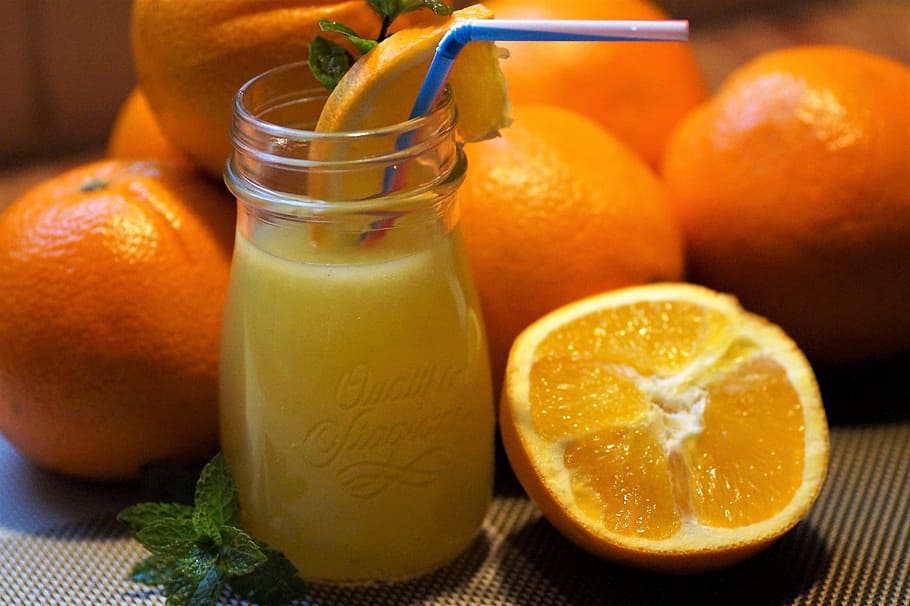 orange, orange juice, fresh, squeezed, the flesh, fetus, fruit HD wallpaper