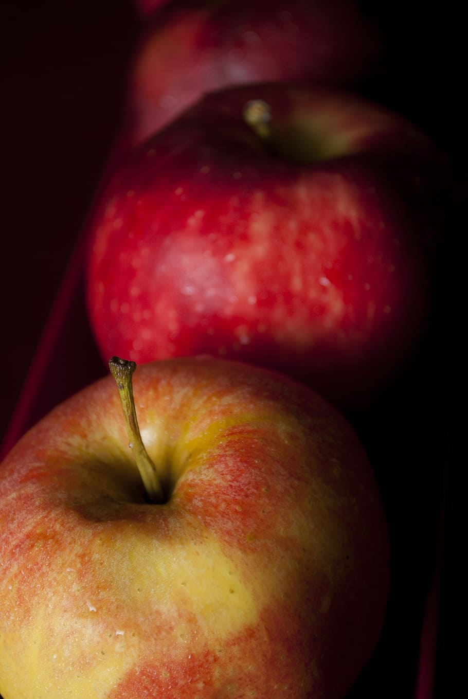 apples, fruit, red, healthy eating, food and drink, wellbeing HD wallpaper