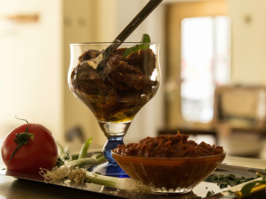 buffet, brunch, breakfast, tomato, dried tomato, inn, cream HD wallpaper