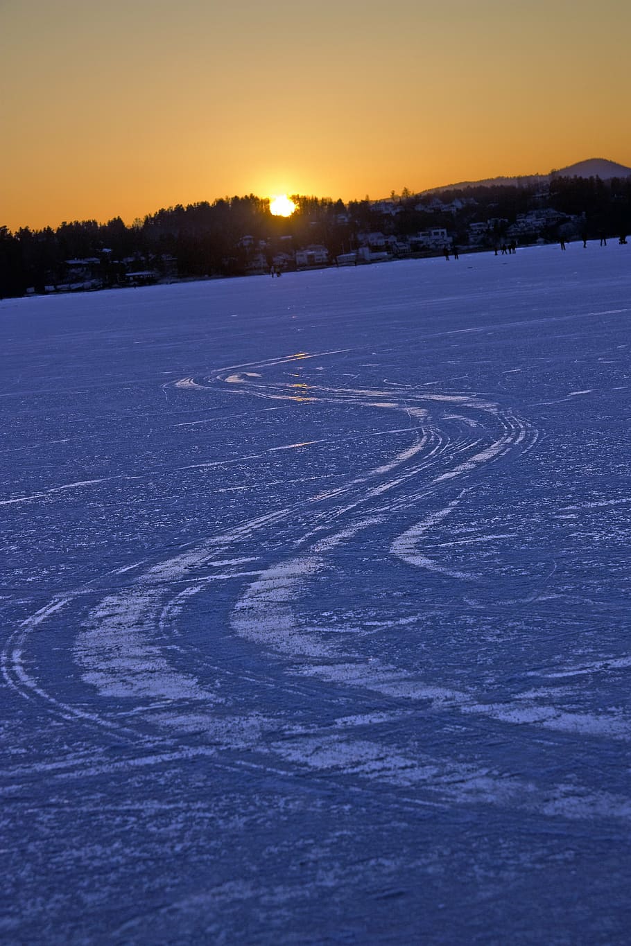 snow, tour, winter, sunset, nature, outdoors, cold - Temperature HD wallpaper