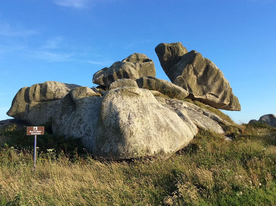 brittany, roche, side, finistère, landscape, nature, brittany coast HD wallpaper