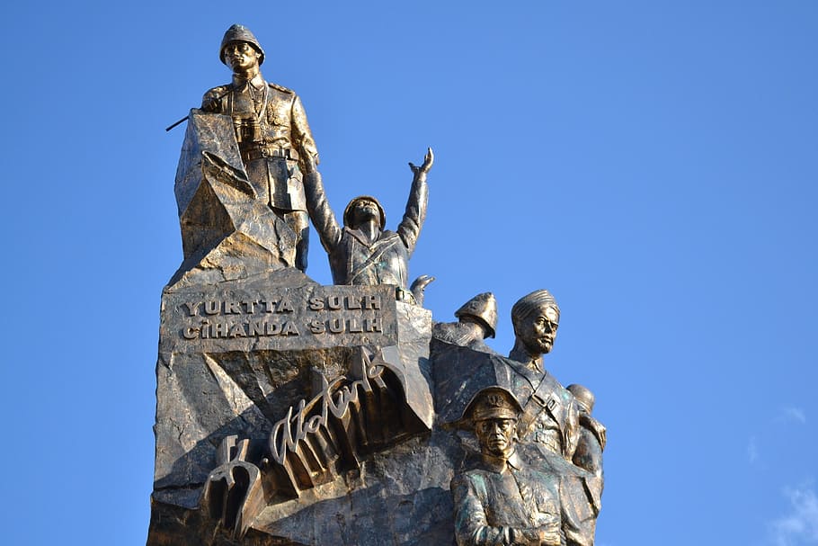 Yutta Suli Cihanda Sulj, atatürk, canakkale, eceabat, sky HD wallpaper