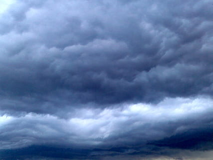 Sky, Clouds, Blue, Cloud, Thunderstorm, storm clouds, dark sky HD wallpaper