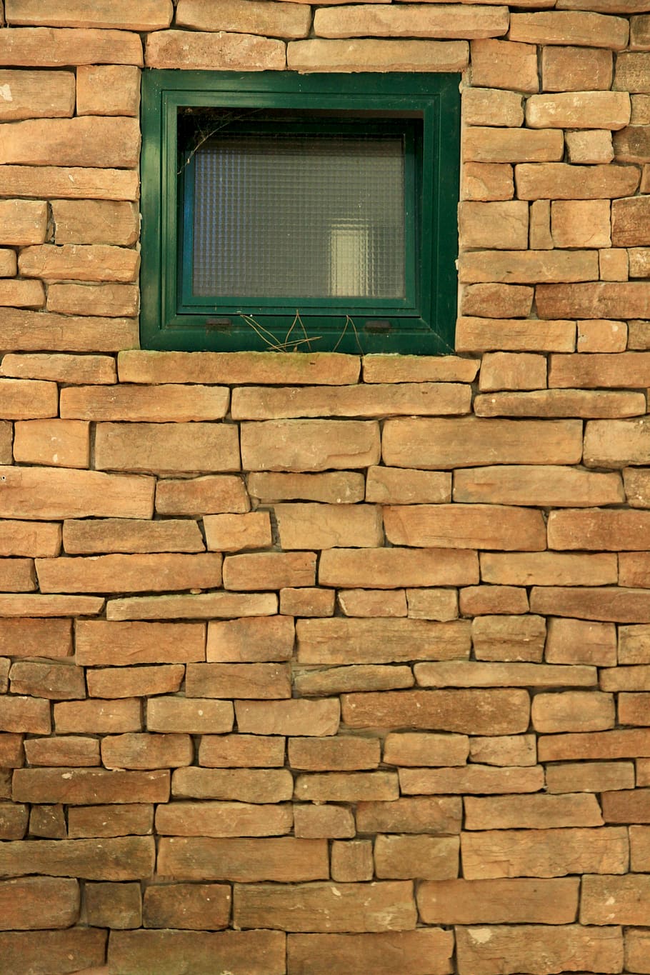 wall, window, stones, structure, built structure, architecture HD wallpaper