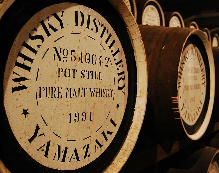 whisky barrels, storage, whiskey, old-fashioned, no people, close-up