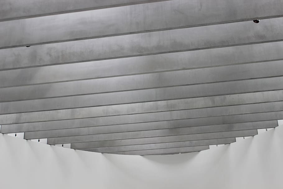 abstract, gray, columns, pattern, no people, built structure HD wallpaper