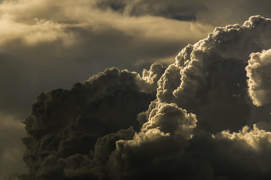 clouds, cloudy, dark clouds, dramatic, gloomy, sky, cloud - sky HD wallpaper