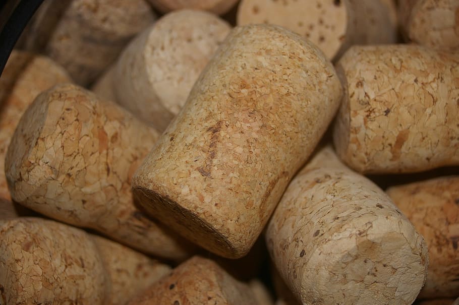 wine corks, food and drink, freshness, bread, healthy eating HD wallpaper