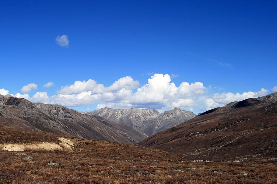 sichuan, wassily kandinsky, plateau, blue sky, western sichuan, HD wallpaper