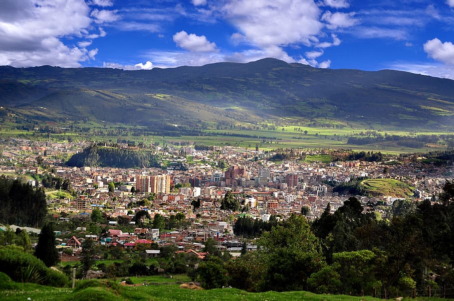 Duitama, City, View, Panoramic, landscape, rural scene, outdoors HD wallpaper