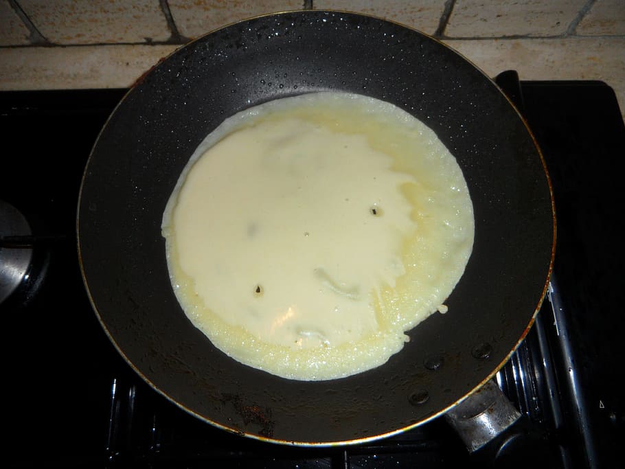 Pancake, Dough, Bake, Cook, food and drink, preparation, indoors HD wallpaper