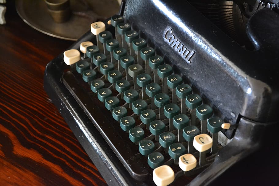 typewriter, machine, monument, technology, old, antique, machinery HD wallpaper