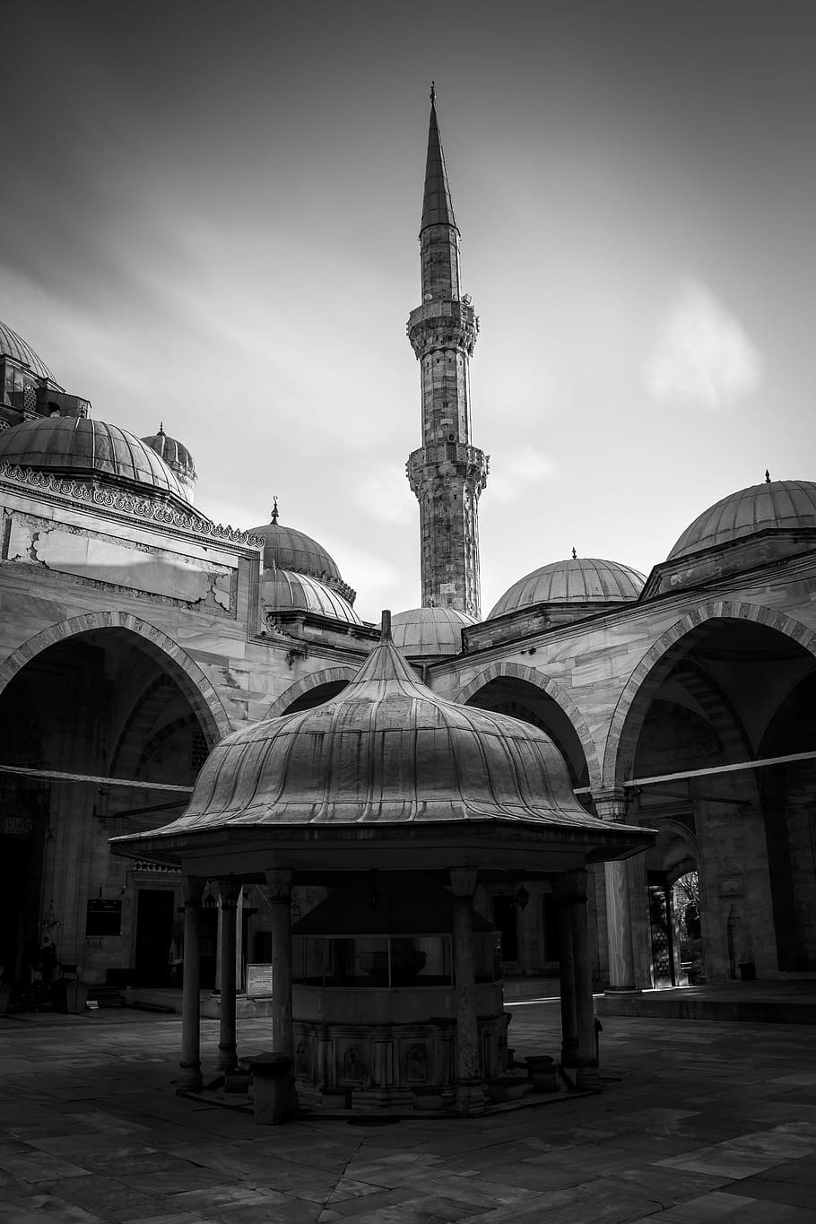 Istanbul, Cami, Mosque, Minarets, the minarets, eminönü, light, HD wallpaper