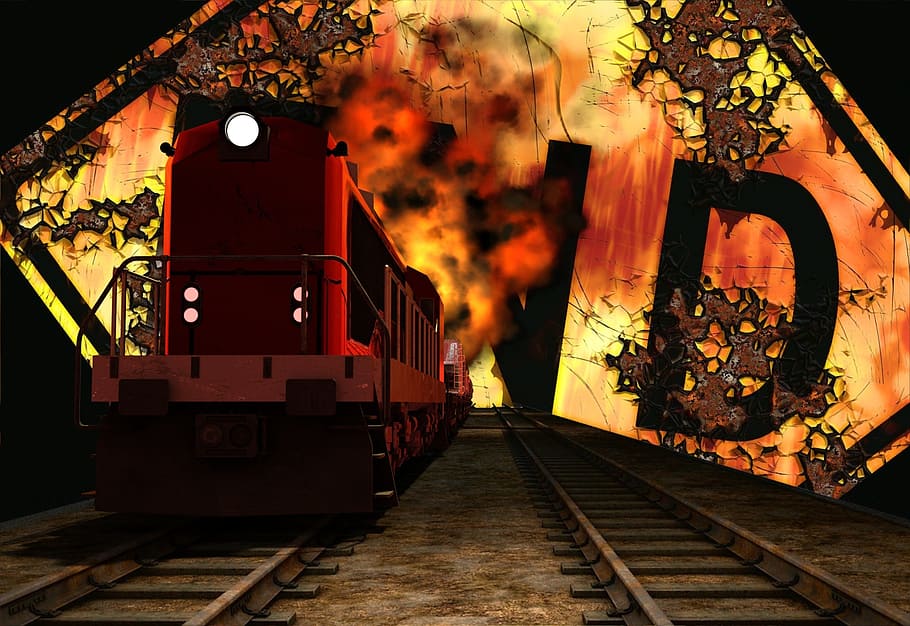 train, track, seemed, transport, traffic, trains, railway, shield HD wallpaper