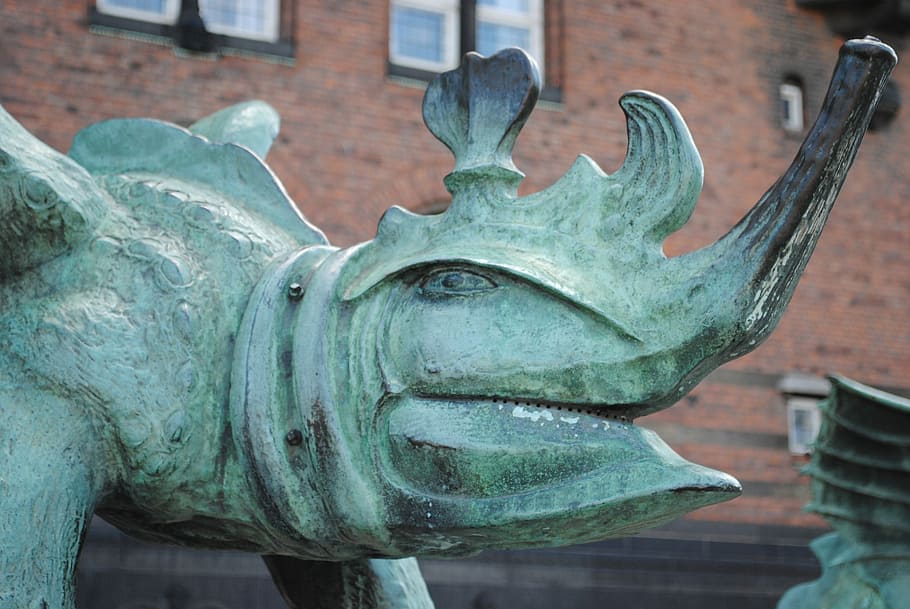 Figure, Statue, Copenhagen, no people, sculpture, outdoors HD wallpaper